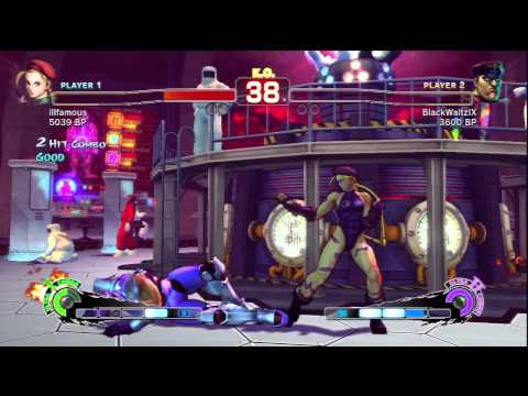 SSF4 online ranked match (Cammy) vs Salv0do(M.Bison)