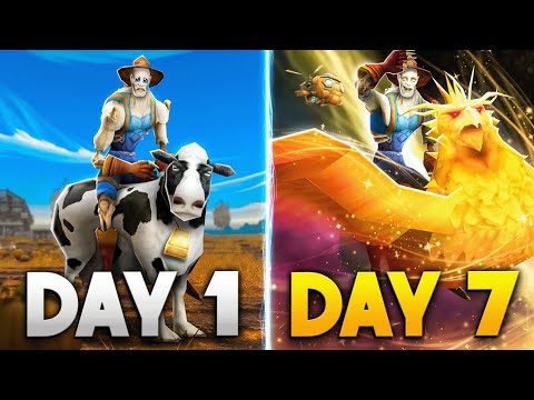 I Spent 7 More Days Farming Mounts In World Of Warcraft!
