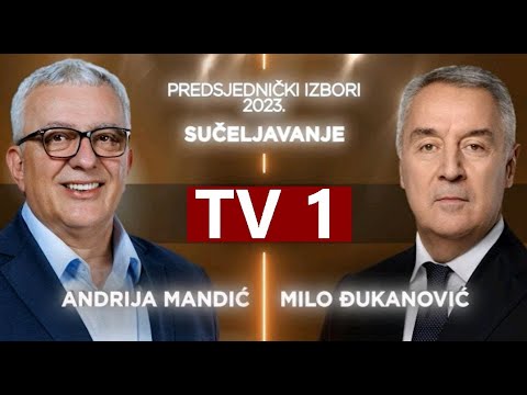 Suceljavanje  - Andrija Mandic - Milo Djukanovic - 16.03.2023 - TV1