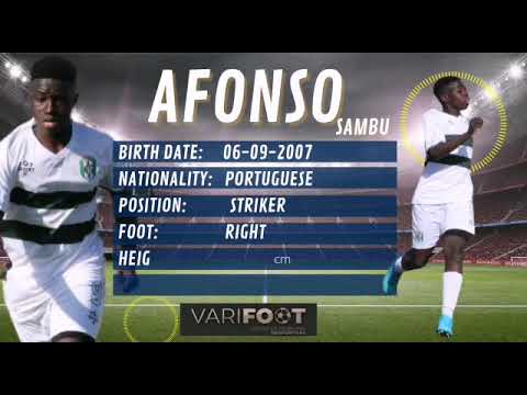 Afonso Sambú ( 2007 )  Striker  - Best Moments 2021/2022