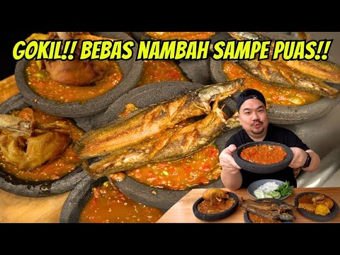 MAKAN DI SINI BOLEH NAMBAH SAMBEL SEPUASNYA!!