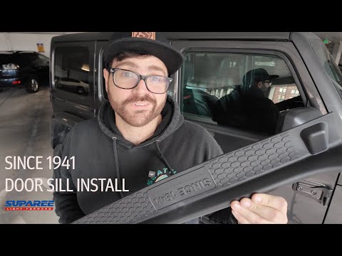 Protect Your Jeep in Style! SUPAREE Door Sill Guards Install for JL, JLU, and JT