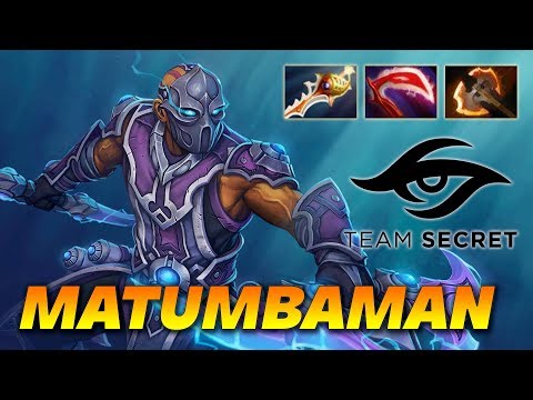 MATUMBAMAN ANTI MAGE - Team Secret - Dota 2 Pro Gameplay