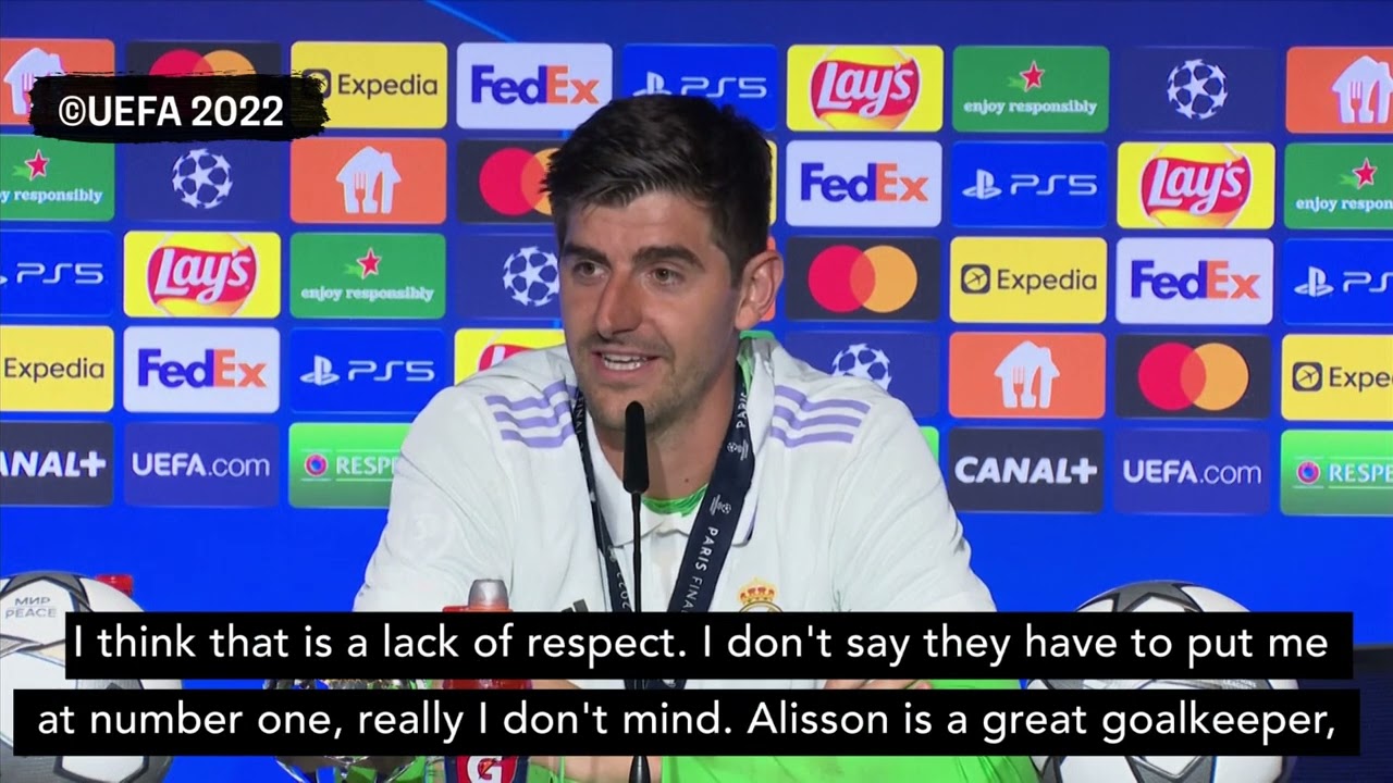 Ancelotti: ‘I told Courtois, I’ll take you to the final and you will win it’