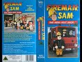 Fireman Sam The Hero Next Door VHS 1988