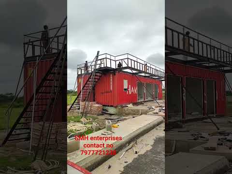 16x40 fit shipping container modify Cafe and restaurant