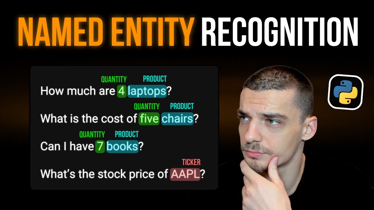 Named Entity Recognition (NER) in Python: Pre-Trained & Custom Models