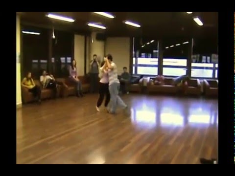 Pablo Rodriguez & Noelia Hurtado (2008) - Argentine Tango Walking - Caminata