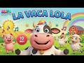 10 MINUTES Lola The Cow Farm Songs With Maya And The Crew Children S Songs