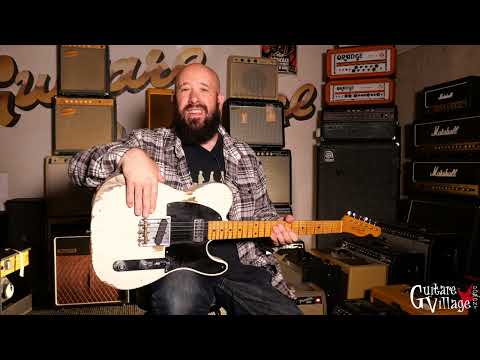 Fender CS Telecaster 52 White Blonde Magnatron - Guitare Village