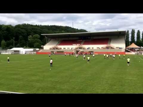 FC United training on morning of Winterthur match