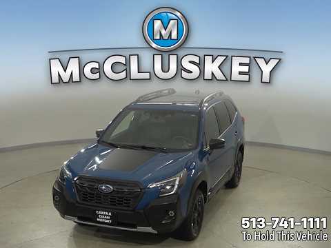 Used 2024 Blue Subaru Wilderness image 1