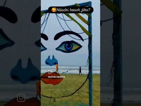 #Niladri beach ⛱️#lovesong #copuleshoot