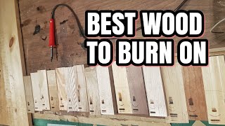 The Best Wood To Wood Burn On