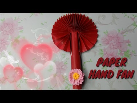 ORIGAMI PAPER HAND FAN