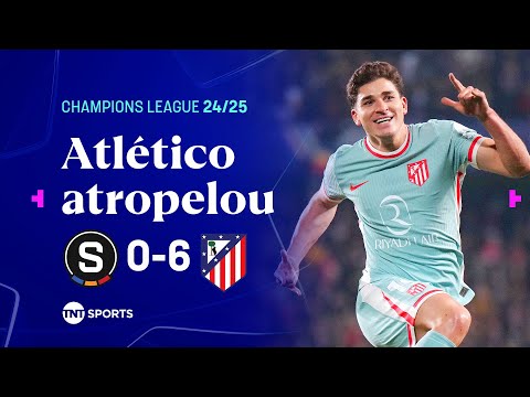 Gols e lances de Sparta Praga x Atlético de Madri