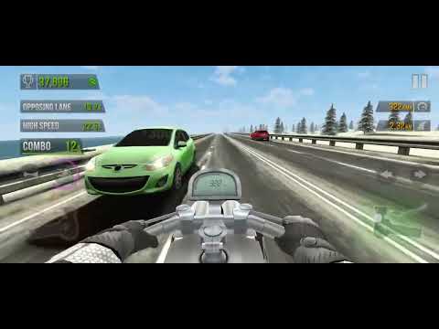 Traffic rider game toma dike to speed #vishwateja 