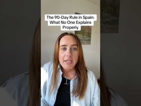 The 90-Day Rule in Spain: What No One Explains Properly