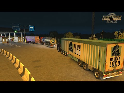 Euro Truck Simulator 2: 1.37 + ProMods 2.46 + Rusmap 2.1: Ruse-Alexandroupoli #122