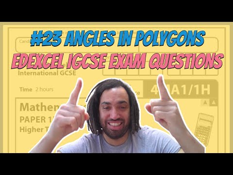 #23 Angles in Polygons - Edexcel IGCSE Exam Questions