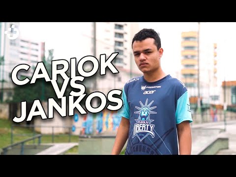 CARIOK (TOP 1 DA SOLOQ BR) VS JANKOS NA SOLOQ EUROPEIA
