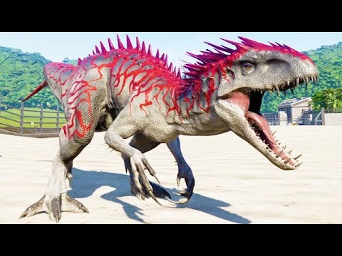 NEW JWTG MAX LEVEL 40 INDOMINUS REX MOD (JURASSIC WORLD EVOLUTION)