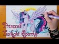 Speed Drawing MLP - Princess Twilight Sparkle ...