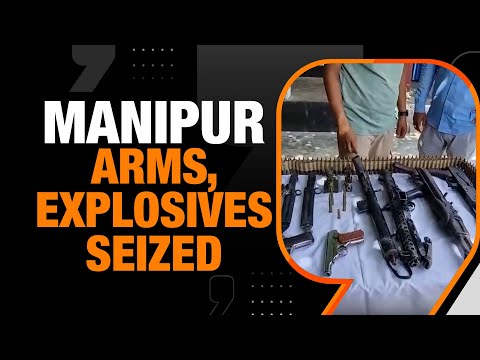 Manipur Raids: Arms, Explosives Seized | Security Beefed Due To Independence day Boycott Call |News9