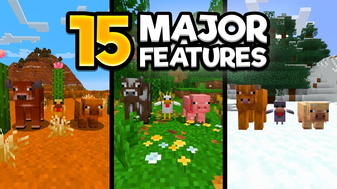 Next Minecraft Update: Every Feature So Far (& What's Coming)