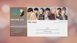 [Eng Lyrics] BTOB 비투비 - My Lady | Brother Act. (2017)