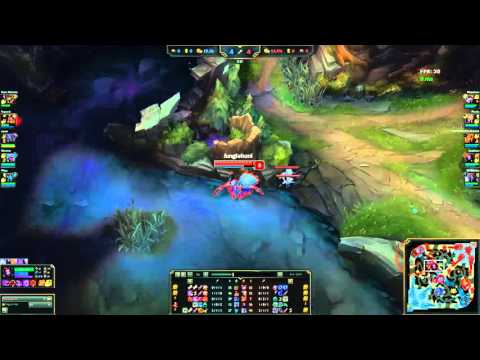 LoL: Reignover Elise vs Shen Jungle SEASON2016 Feb 2016