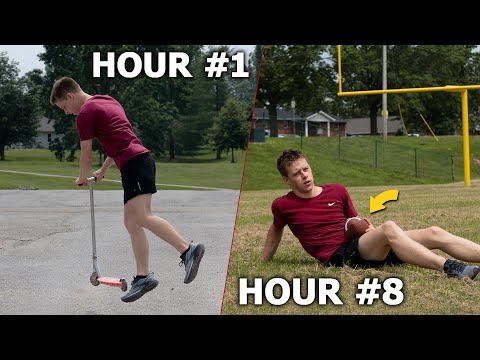 Can I Learn 8 NEW SKILLS in 8 HOURS?