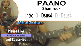 PAANO - Shamrock | OPM cover -  Eguitar Jam with chords and lyrics