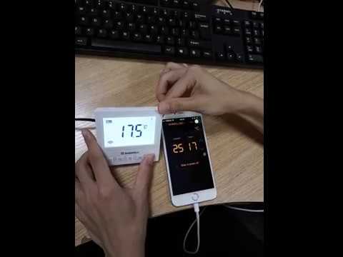 Video Crono termostat fara fir - cu comanda din telefon 