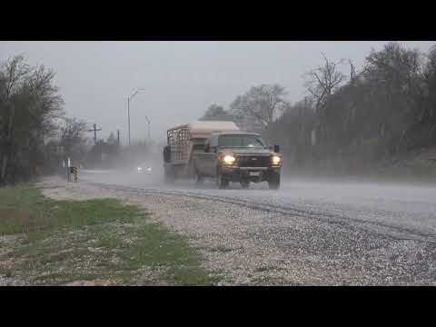 3-24-2021 - Goldthwainte, TX Large Damaging Hail