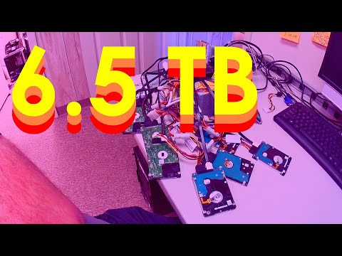 The things we do for 6.5TB of storage (posted to r/DataHoarder, r/TechSupportGore) - Jody Bruchon