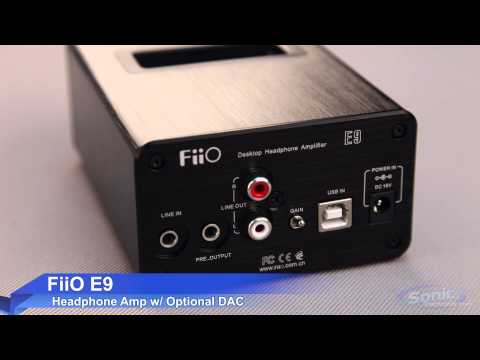 FiiO E9 Desktop Headphone Amplifier-video
