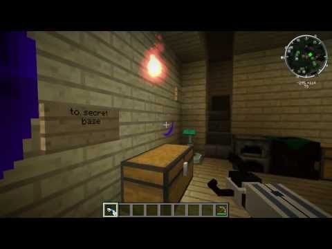 Foxerez - Plays Minecraft FTB part 1 - Where's my secret, hidden house?