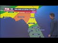 FOX 35 Storm Alert Days: Deadly lightning, tornadoes possible this weekend followed by big cold fron