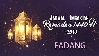 Jadwal Imsakiah Padang Bulan Ramadan 1440 H, Sabtu 11 Mei 2019