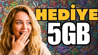 VODAFONE HEDİYE 5GB İNTERNET KAMPANYASI 2026 | NASIL ALINIR HEDİYE İNTERNET VODA