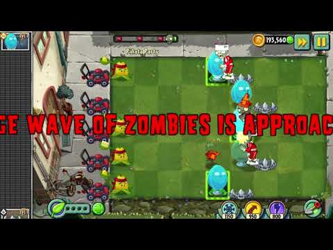 Plants vs Zombies 2 gameplay - Piñata Party - 9/8/2021