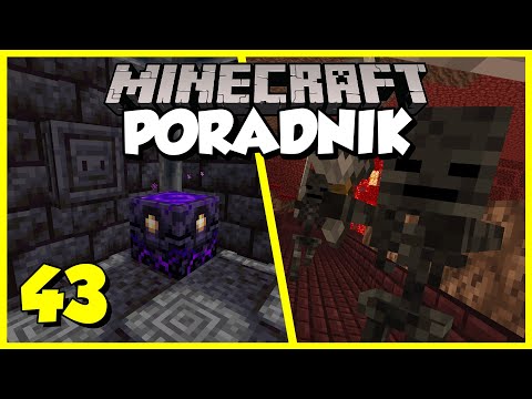 Minecraft Poradnik #043 - kotwica odrodzenia i witherowe czaszki (Nether) | Minecraft 1.16 Survival