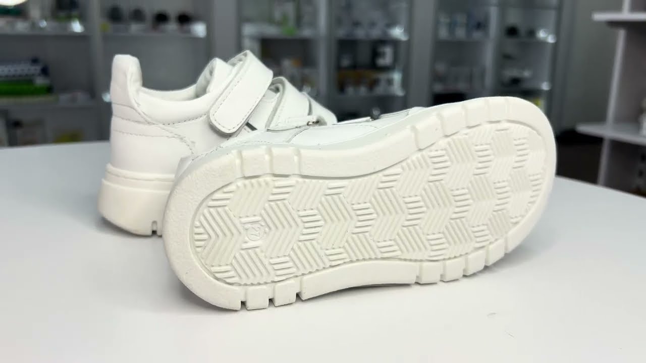 Дитячі ортопедичні кросівки Ortomedica ORTM 2 білі