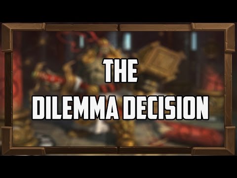 Ostkaka vs Thijs : The Dilemma Deicison