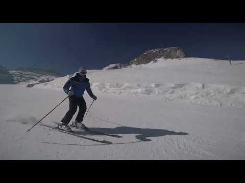 Esquiar em Kanin, Eslovênia