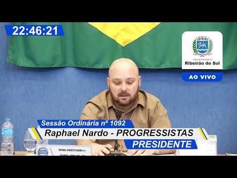Sessão Ordinária nº 1092 - 20 de outubro de 2025