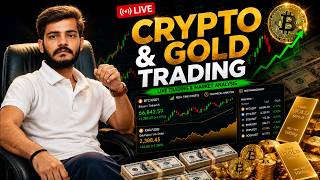 Live Gold & BTC Trading — Full Breakdown & Transcript