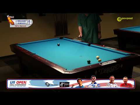 #16 *SEMI FINAL* Jason WILLIAMS vs Chris ROBINSON / The Last Spot - 2019, U.S. Open 9-Ball Qualifier
