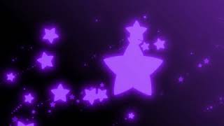 🌟Beautiful Motion Graphics Background of Rising Violet Stars🌟